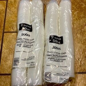 Plastic Portion Cups